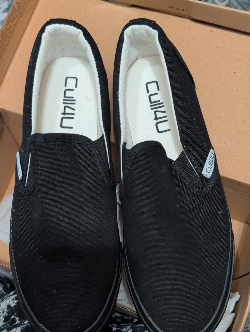 Women's Cull4u Slip-On Canvas Shoes - Black